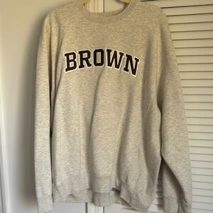 Brown university crewneck